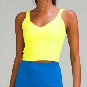 Neon Yellow Lululemon Align Tank Top